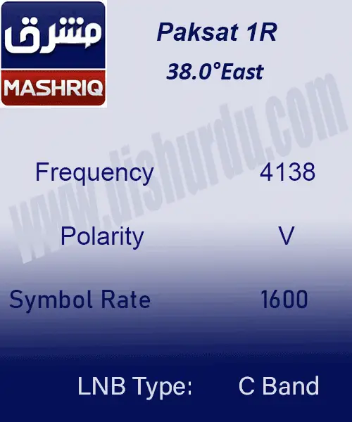 Mashriq-TV-Frequency