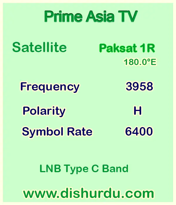 Prime-Asia-TV-Frequency