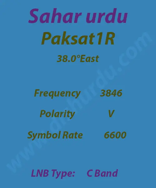 Sahar-Urdu-Frequency