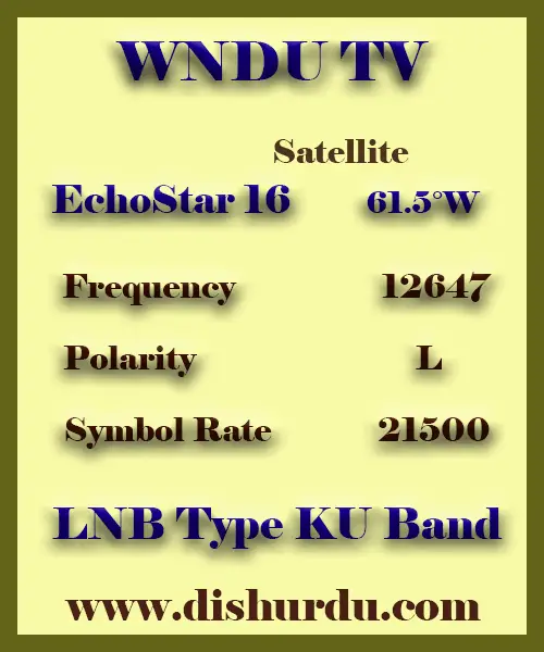 WNDU-TV-Frequency