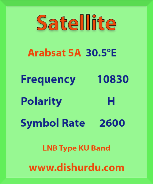 arabsat-5a-frequency